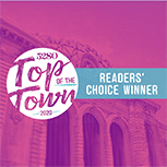 Top of the Town 2020 Readers' Choice Winner